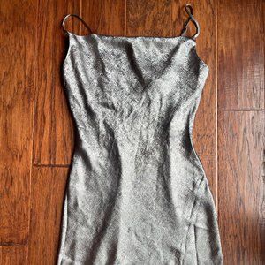 Silver dress